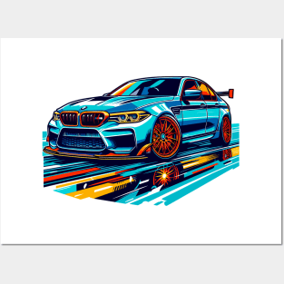 BMW M5 Posters and Art